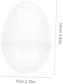 Unomor 6Pc Fillable Easter Egg Set with Openable Shells