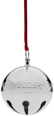 Wallace 2025 Silver Plated Sleigh Bell Ornament 55th Edition 1