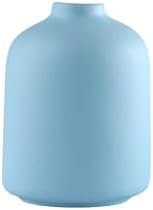 Blue Ceramic Vase for Home Decoration and Flower Arrangements