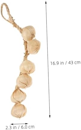 Artificial Garlic String Decor for Home and Event Setup