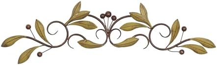 Deco 79 Wall Sculpture Leaf Wall Art 31x1x6 Green