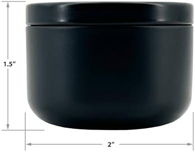 Custom Candles with Personalized Black Tin