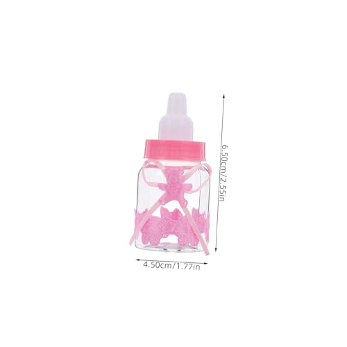 PRETYZOOM 12pcs Shower Candy Boxes Fillable Mini Bottles Party Favors