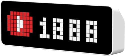 ULANZI TC001 Smart Pixel Clock with Weather and Social Media