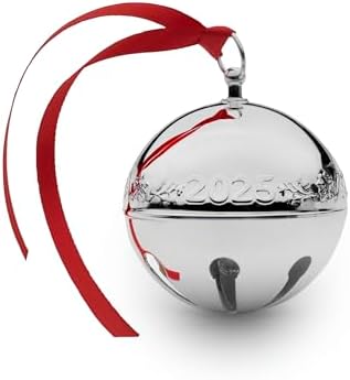 Wallace 2025 Silver Plated Sleigh Bell Ornament 55th Edition 1