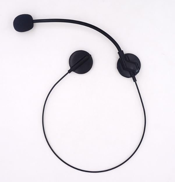 1pcs Rockstar Costume Accessories Set with 2pcs Silver Glitter Microphones and Headphones