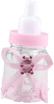 PRETYZOOM 12pcs Pink Candy Boxes with Lids