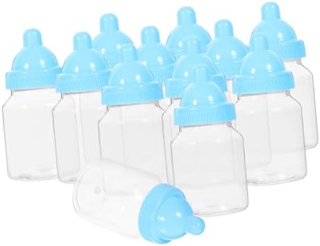 12Pcs Clear Plastic Candy Boxes Wedding Treat Holder for Parties