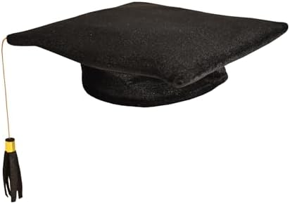Beistle Unisex Plush Graduation Cap for Kids and Adults