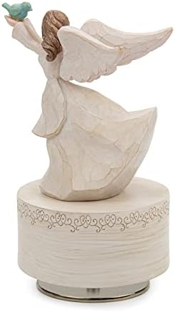 YT3 Angel Musical Box with Dove Figurine