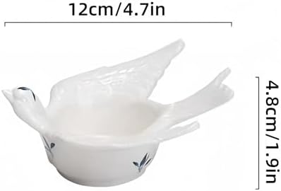 Retro Swallow Design Ceramic Candle Holder