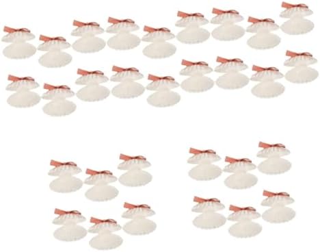 PRETYZOOM 30pcs Shell Shape Candy Boxes for Wedding and Party Favors