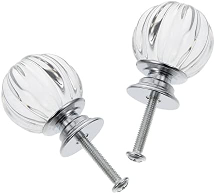 Crystal Curtain Finials Set for Modern Decor