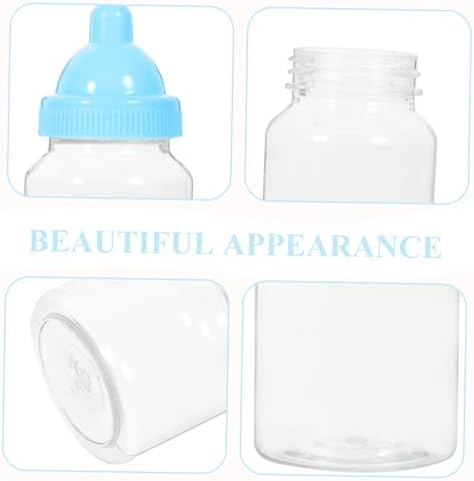 12Pcs Clear Plastic Candy Boxes Wedding Treat Holder for Parties