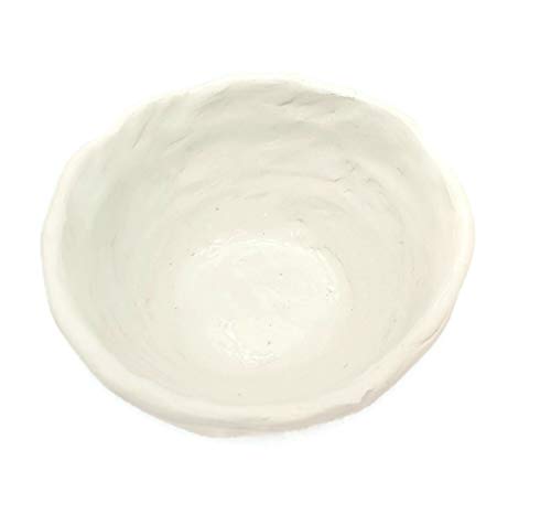 White Handmade Ceramic Candle Holder