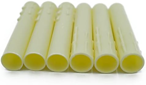 Cream Fiber Drip Candelabra Base 4 Inch Candle Covers Set of Six