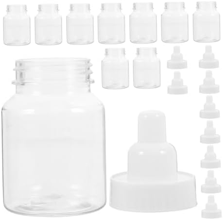 Unomor 10pcs Clear Candy Bottles Shower Favor Boxes