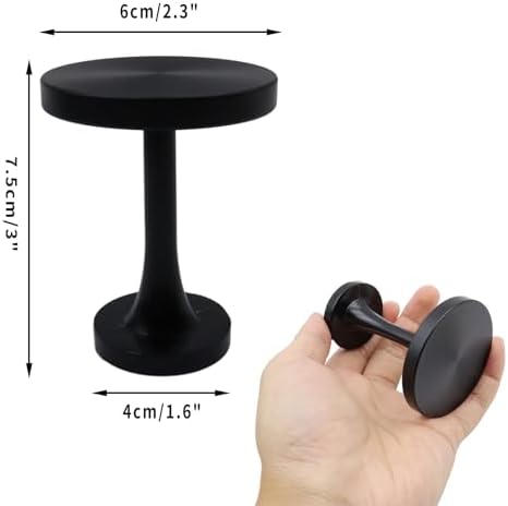 Shonmogar Black Zinc Alloy Curtain Tiebacks 2 Pack