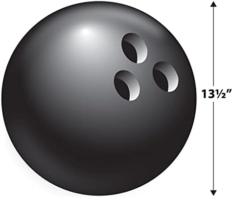 Beistle 6 Piece Durable Cardstock Bowling Decorations