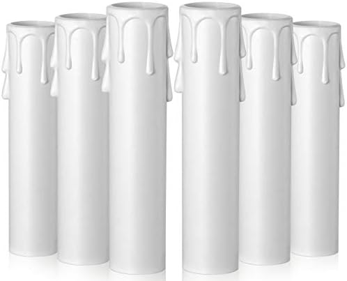 Drip Candle Socket Covers Set of 6 for Chandeliers