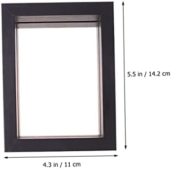 1Pc Double-sided Glass Photo Frame for Dried Flowers Leaves DIY Display