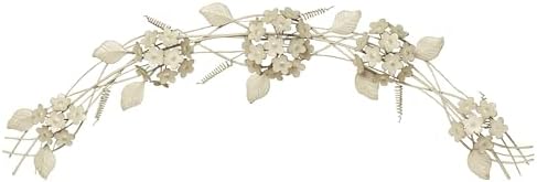 Touch of Class Creamy Gold Hydrangea Wall Sculpture