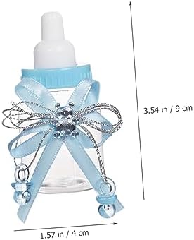 KOMBIUDA 12pcs Shower Candy Favors Bottle Boxes for Boys and Girls