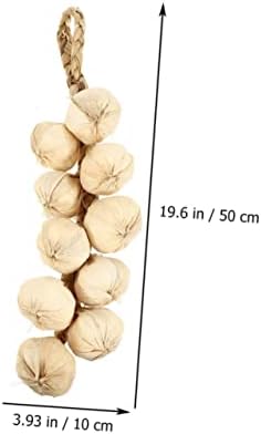 2Pcs Lifelike Artificial Garlic Strings Halloween Decor