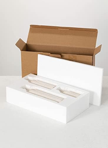 Sullivans White Ceramic Vase Set for Home Decor