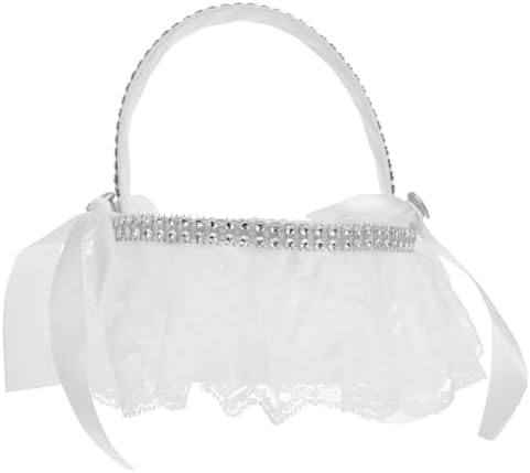 Cabilock 3 Pcs Wedding Flower Basket Decor