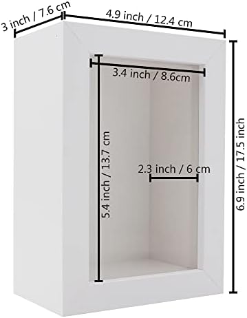 Wanlian 4x6 White Shadow Box Frame