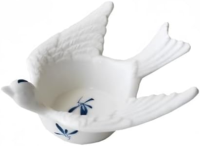 Retro Swallow Design Ceramic Candle Holder