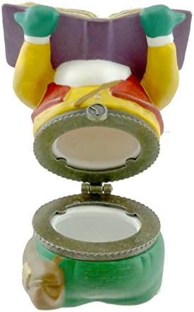 Caroling Elf Hinged Box - Christmas Village Collectible