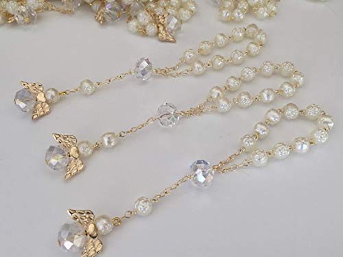30 Piece Ivory Baptism Favors with Angels