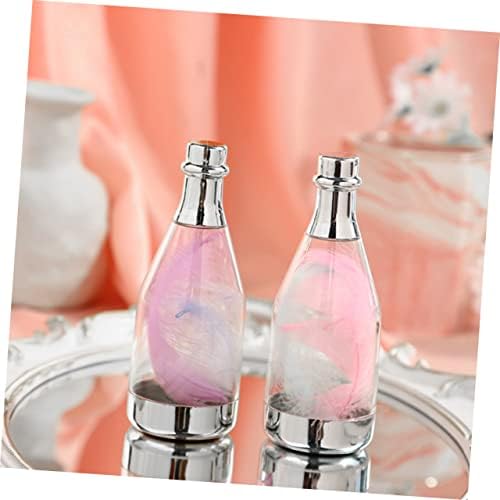 KOMBIUDA 10pcs Wedding Candy Boxes Mini Bottle Containers for Party Favors