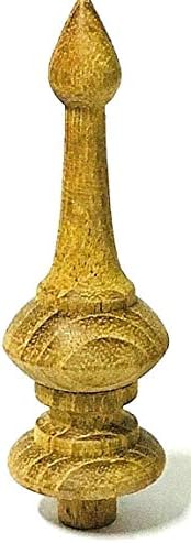 Sittikatechai Teak Wooden Finials 2Pcs