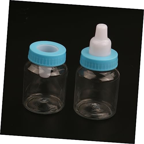 12pcs Blue Mini Candy Bottle Shower Favors