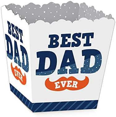 Big Dot of Happiness Happy Fathers Day Mini Candy Boxes Set of 12