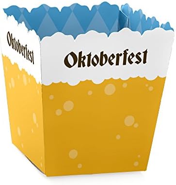 Big Dot of Happiness Oktoberfest Mini Favor Boxes - Set of 12