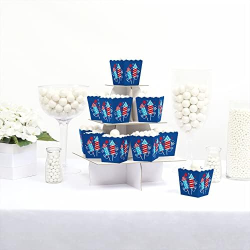 Firecracker 4th of July Mini Candy Boxes Set of 12