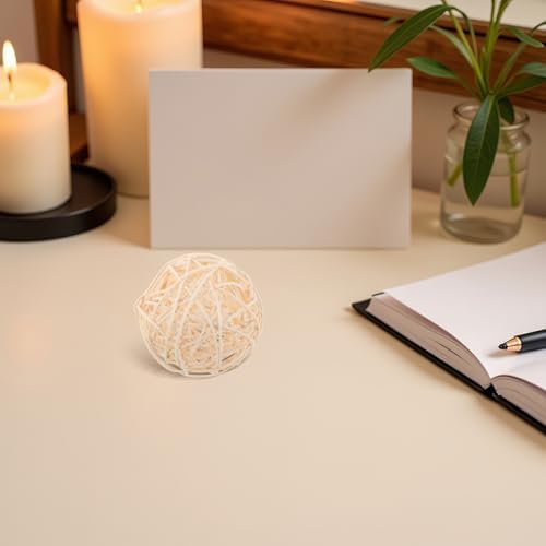 ARTIBETTER 6 Pcs Decorative Rattan Balls for Centerpiece