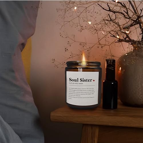 Manceng-zi Soul Sister Candle - Friendship Gift for Women
