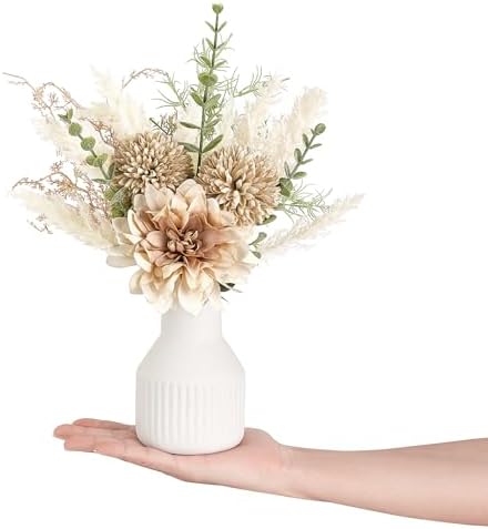Mkono Artificial Flower Arrangement 135 Inch Centerpiece Decor
