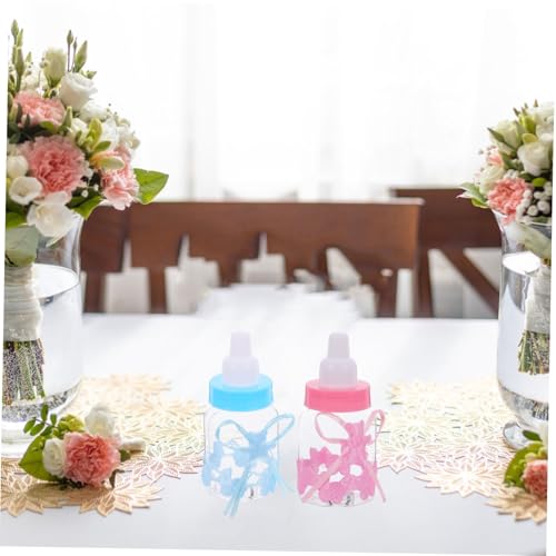 PRETYZOOM 12pcs Shower Candy Boxes Fillable Mini Bottles Party Favors