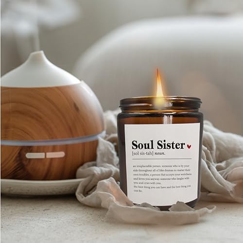 Manceng-zi Soul Sister Candle - Friendship Gift for Women