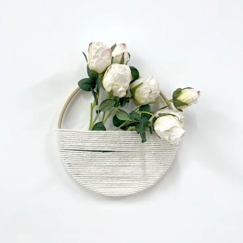 Cilemou 8-inch Round Bamboo Wall Decor Set