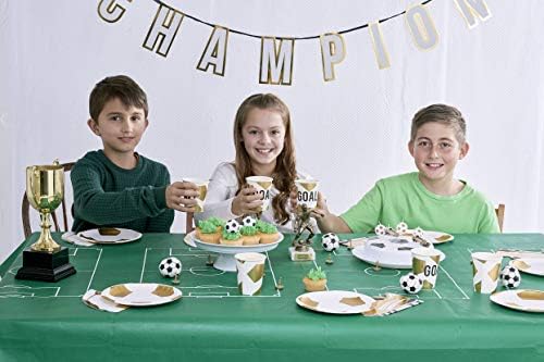 Talking Tables Soccer Plates Pack of 12
