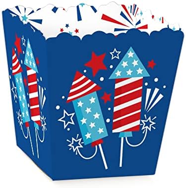 Firecracker 4th of July Mini Candy Boxes Set of 12