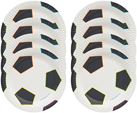 Talking Tables Soccer Plates Pack of 12