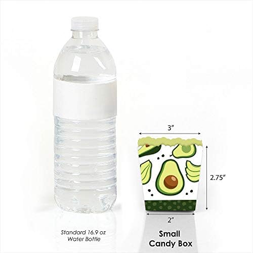 Hello Avocado Mini Candy Favor Boxes Set of 12